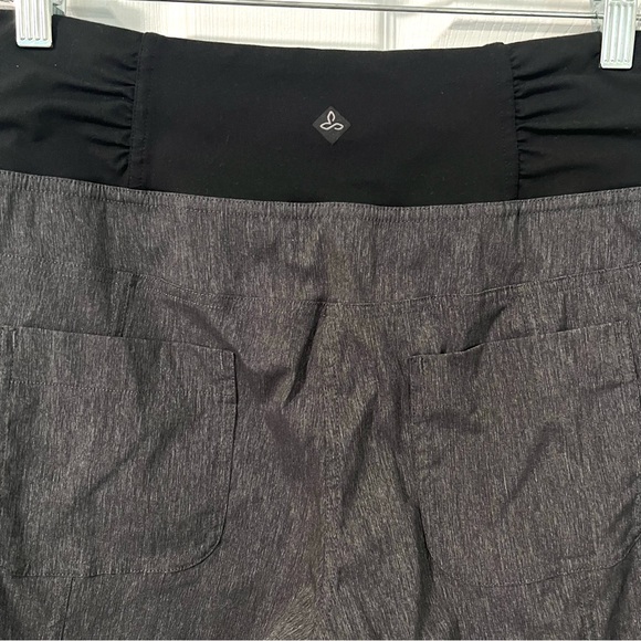 PrANa Summit Capri Cropped Pant in Charcoal Gray Women’s XL - Picture 5 of 7